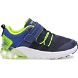 Kids' Saucony Flash Glow 2.0 Jr. Sneakers Navy / Green | Singapore 806MQZA